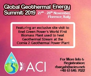 Global Geothermal Energy Summit 2019