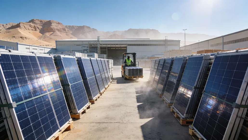 ATUM Solar complex in Egypt