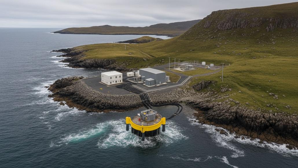 tidal power battery and hydrogen system