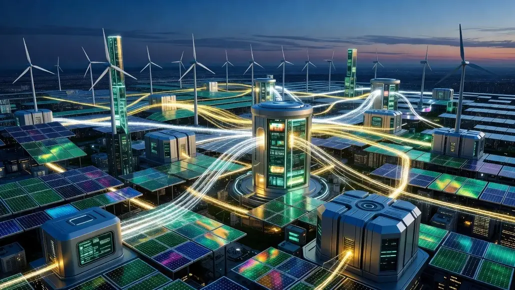 Decentralized energy grid protection