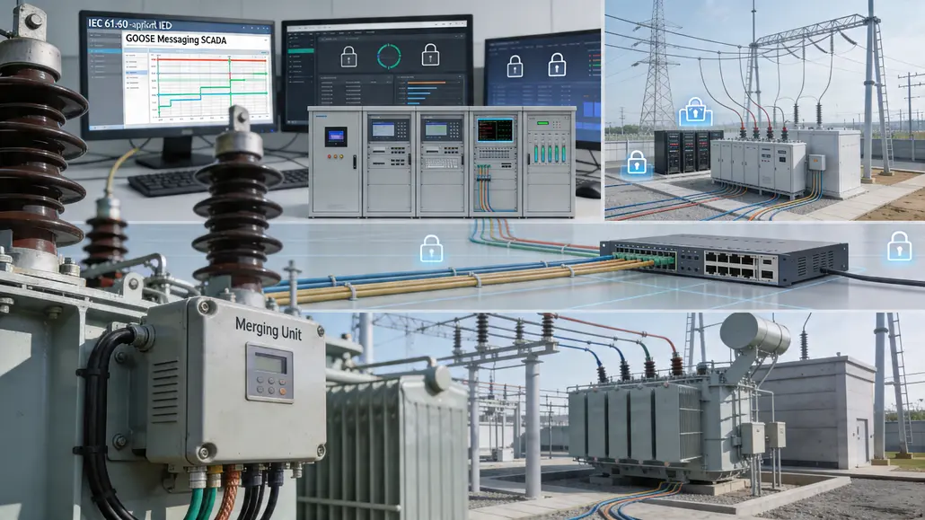 Digital substations grid automation