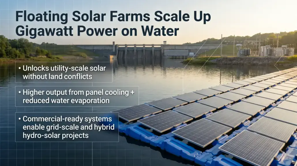 Floating Solar Farms