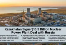 Russia to Build Kazakhstan’s USD 16.5B Nuclear Power Plant Russia to Build Kazakhstan's USD 16.5B Nuclear Power Plant