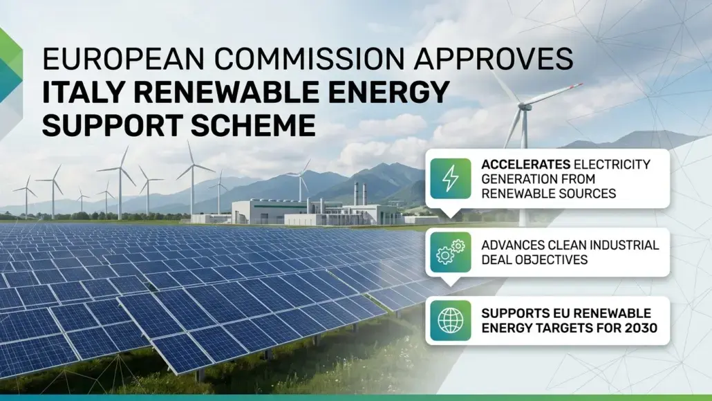 Italian Renewable Energy Aid Scheme