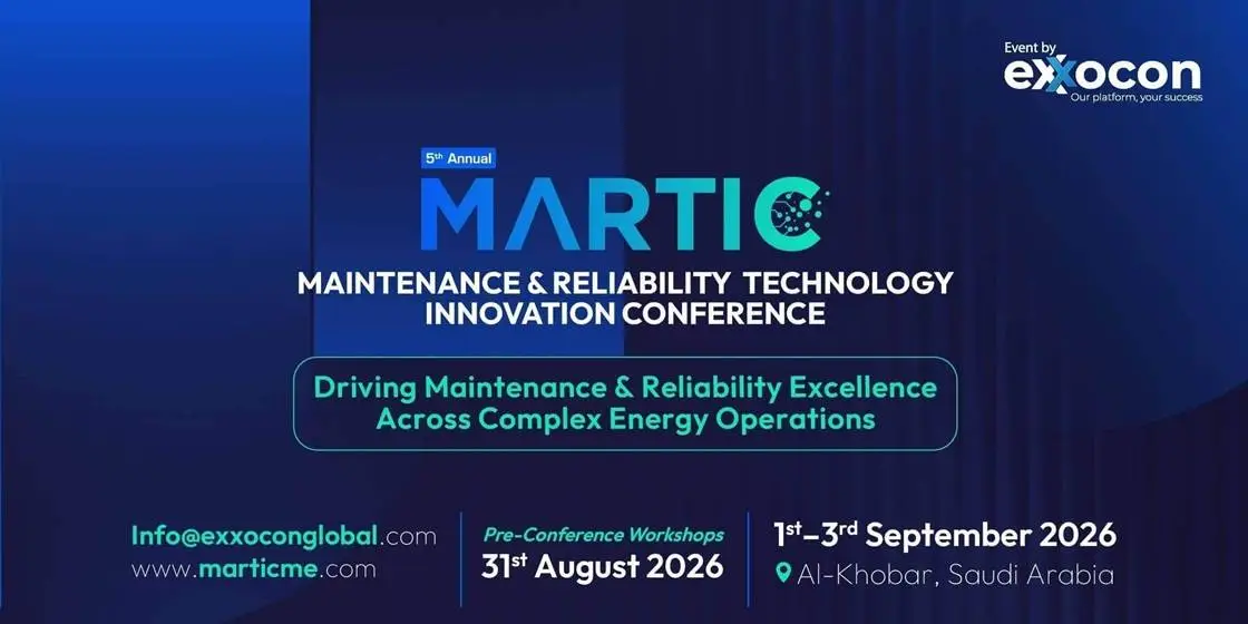 MARTIC 2026 (Maintenance & Reliability Technology Innovation Conference)