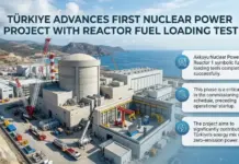 Akkuyu Nuclear Power Plant Conducts First Fuel Loading Test fuel loading test