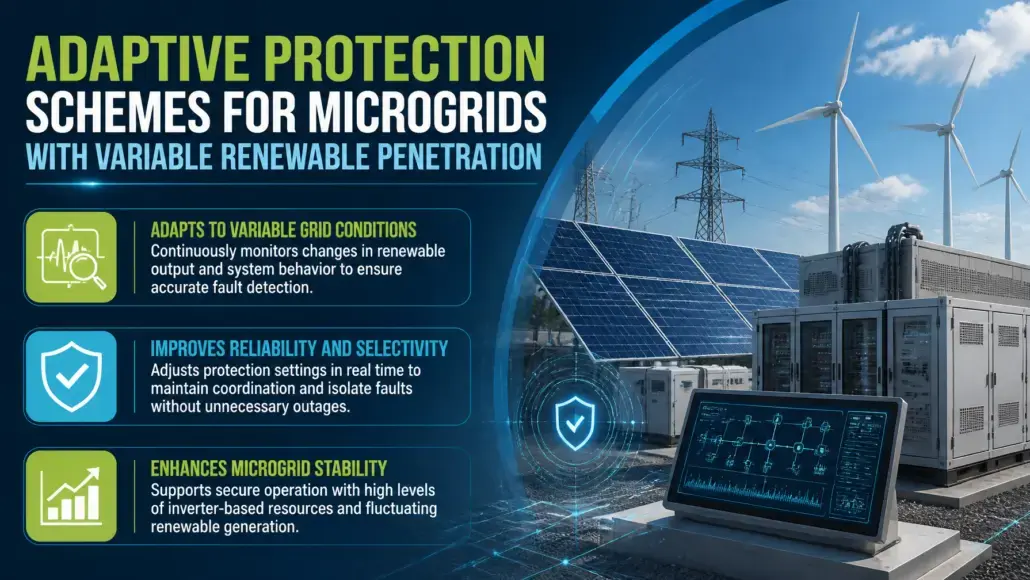 Adaptive Protection Schemes for Microgrids with Variable Renewable Penetration