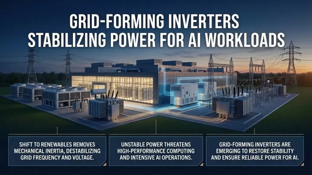 Grid-Forming Inverters Helping Stabilize AI Power Supply