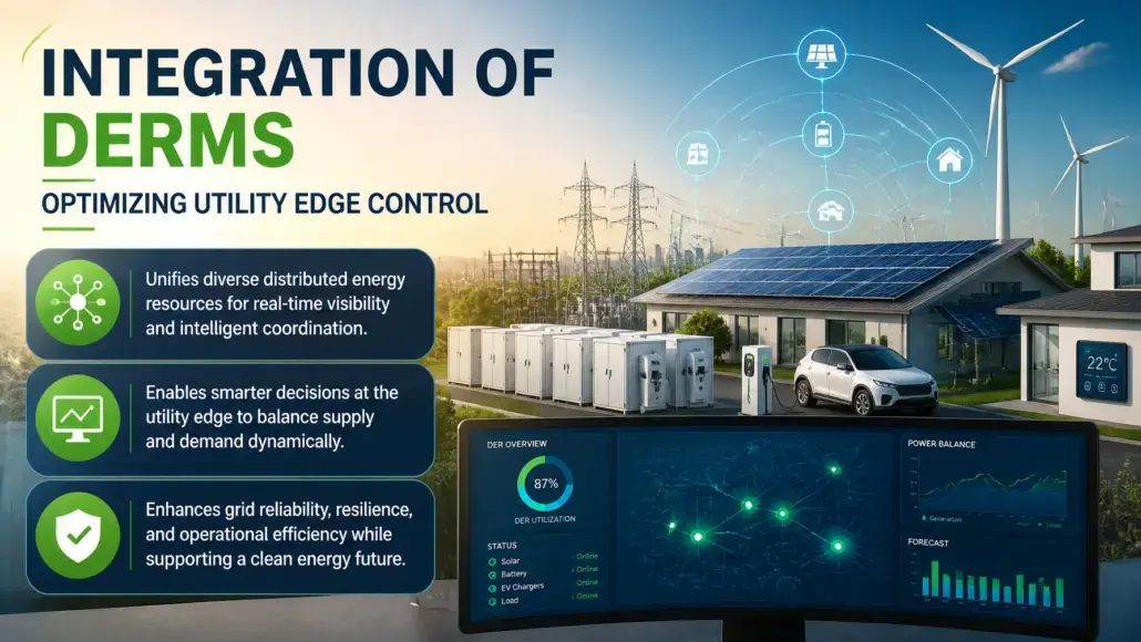 Integration of DERMS Optimizing Utility Edge Control