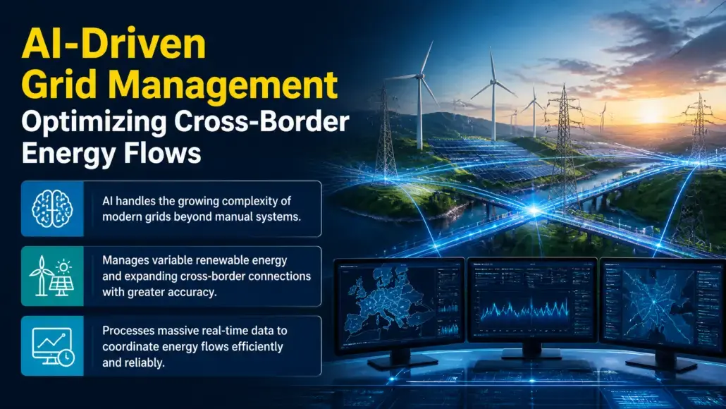 AI-Driven Grid Management Optimizing Cross-Border Energy Flows