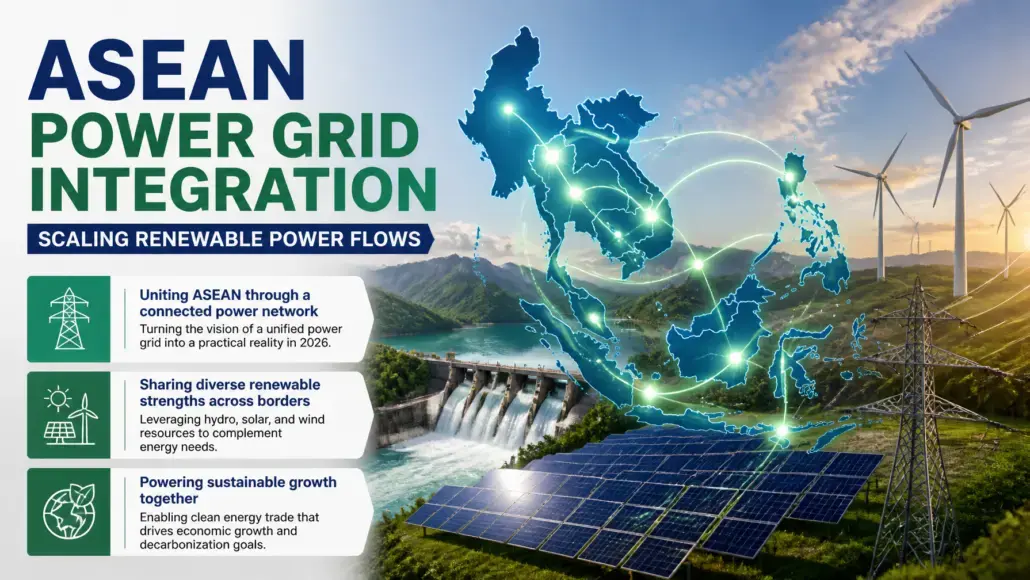 ASEAN Power Grid Integration Scaling Renewable Power Flows