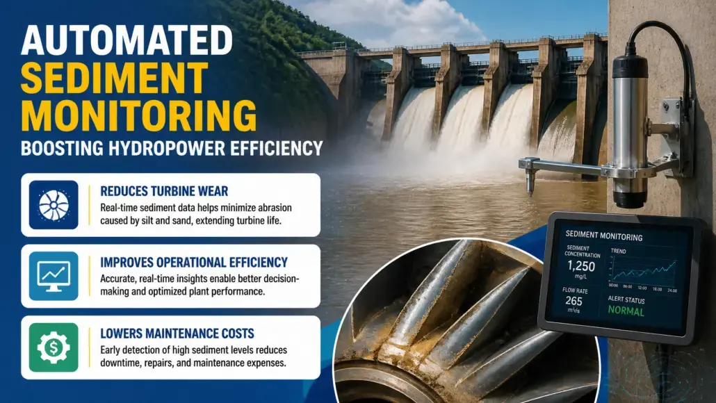 Automated Sediment Monitoring Boosting Hydropower Efficiency
