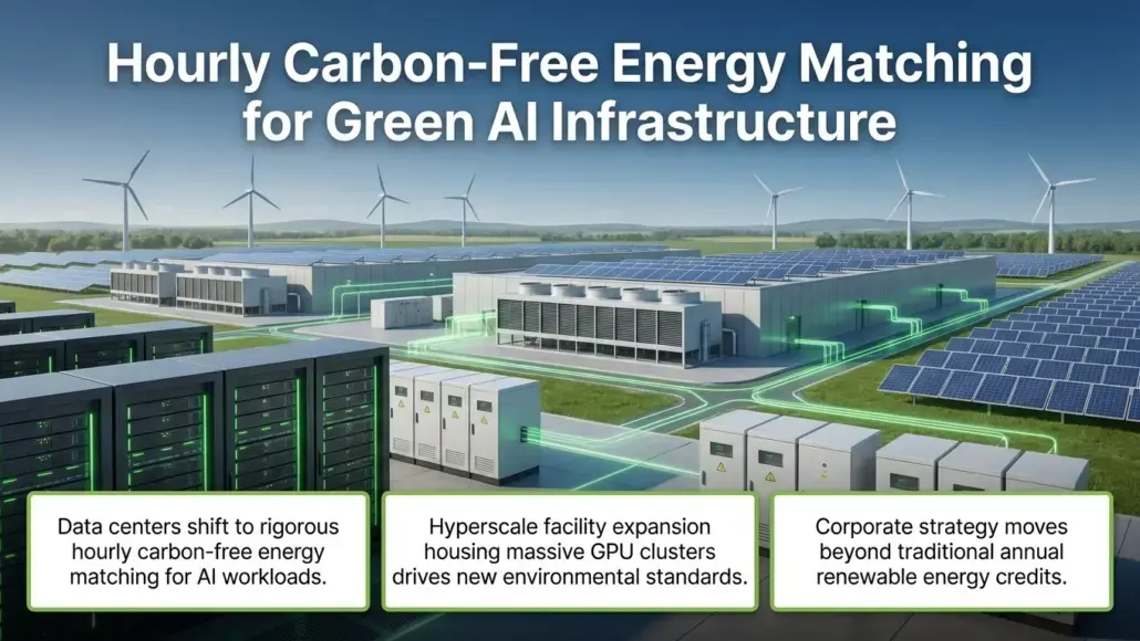 Enabling Green AI ThroughHourly Carbon-Free Energy Matching