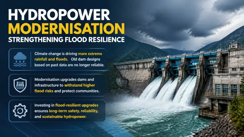 Hydropower Modernisation Strengthening Flood Resilience