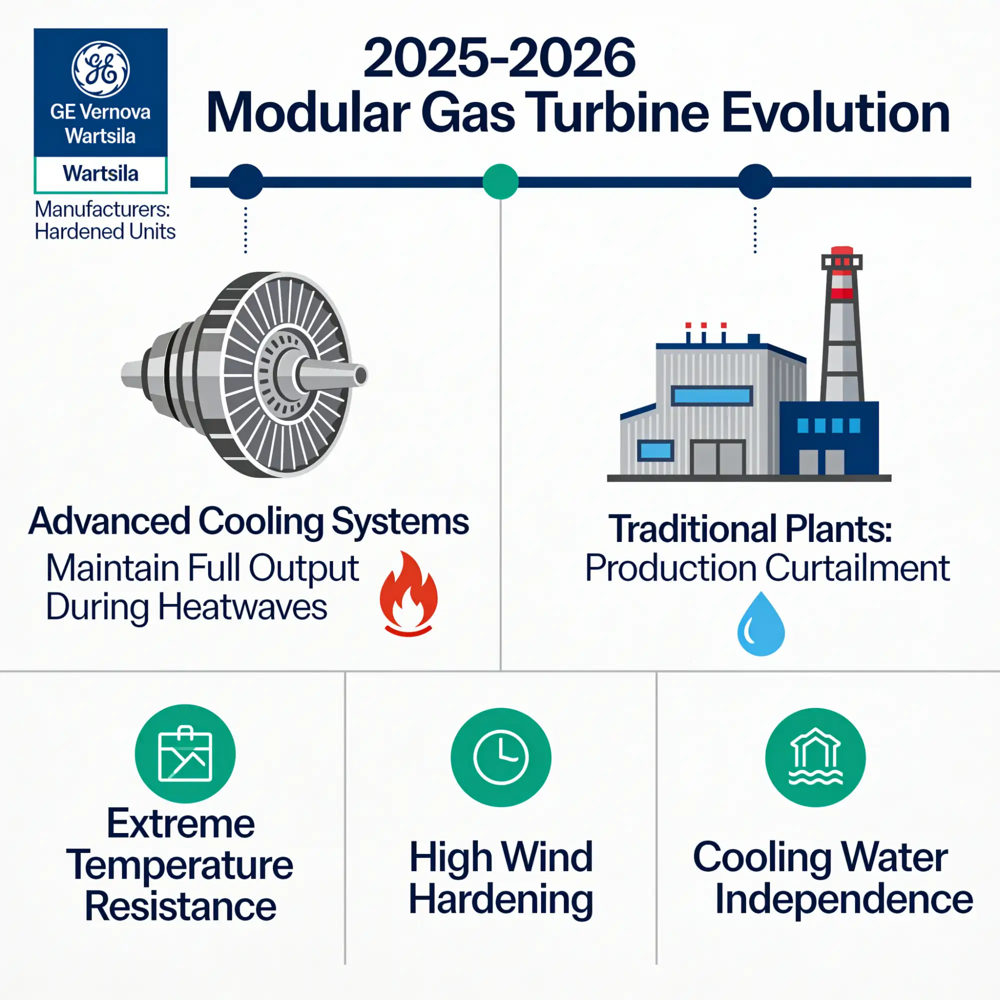 Modular Gas Turbines Providing Extreme Weather Resilience