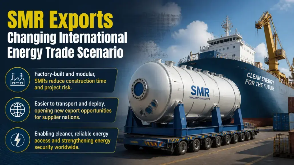SMR Exports Changing International Energy Trade Scenario